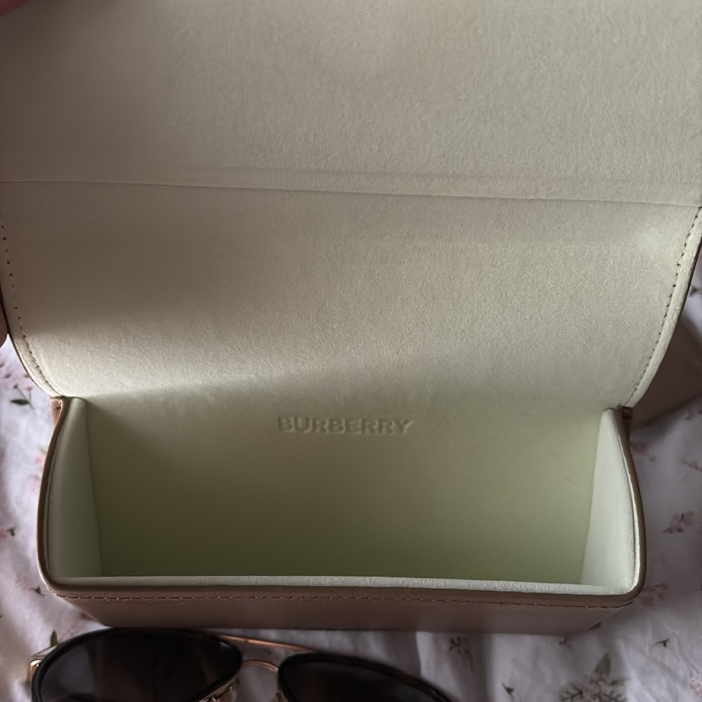 Burberry Brown Aviator Sunglasses - Picture 6 of 12